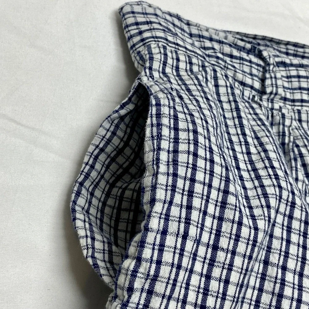 Legacy Shorts Women's‎ Junior 13 Blue White Plaid 8